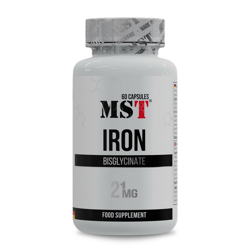 Iron Bisglycinate 21 mg (60 caps) Iron Bisglycinate 21 mg (60 caps)