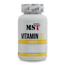 Vitamin D3 1000 IU (25 mcg) (120 softgels)