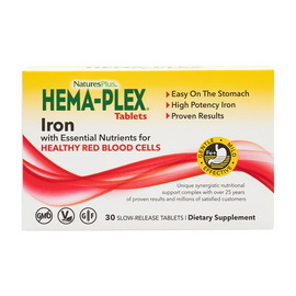 Hema-Plex Iron (30 tabs, коробка)