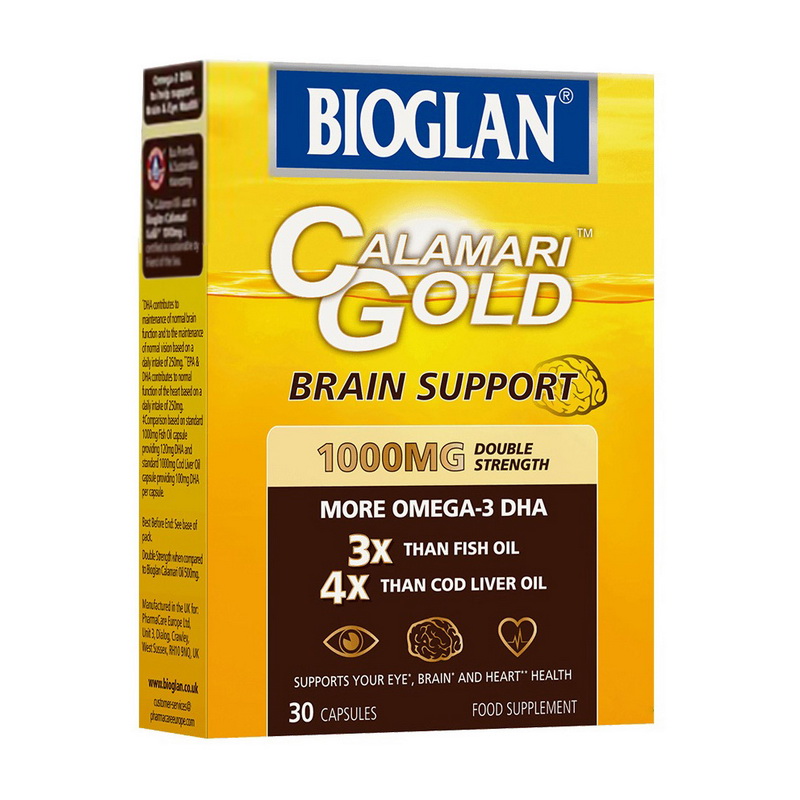Calamari Gold Brain Support 1000 mg (30 caps) Calamari Gold Brain Support 1000 mg (30 caps)