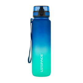 Frosted Gradient Waterbottle 3038 Blue/Green (1 l)