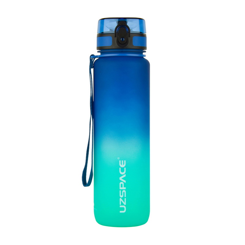 Frosted Gradient Waterbottle 3038 Blue/Green (1 l) Frosted Gradient Waterbottle 3038 Blue/Green (1 l)