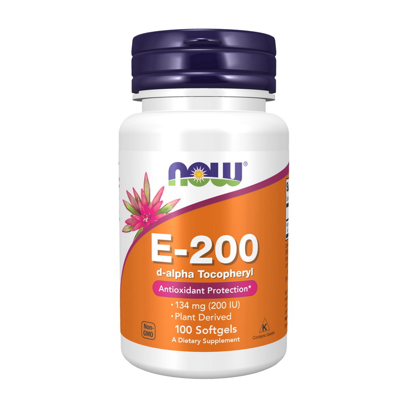 E-200 (134 mg) with d-alpha Tocopherols (100 softgels) E-200 (134 mg) with d-alpha Tocopherols (100 softgels)