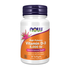 Vitamin D-3 5000 IU (30 softgels)