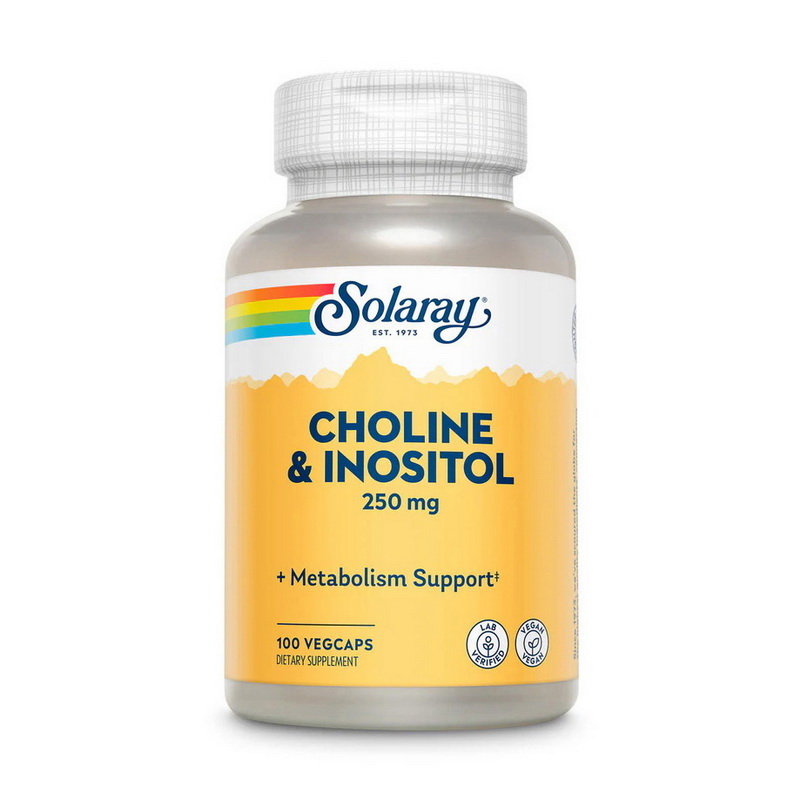 Choline & Inositol 250 mg (100 veg caps) Choline & Inositol 250 mg (100 veg caps)