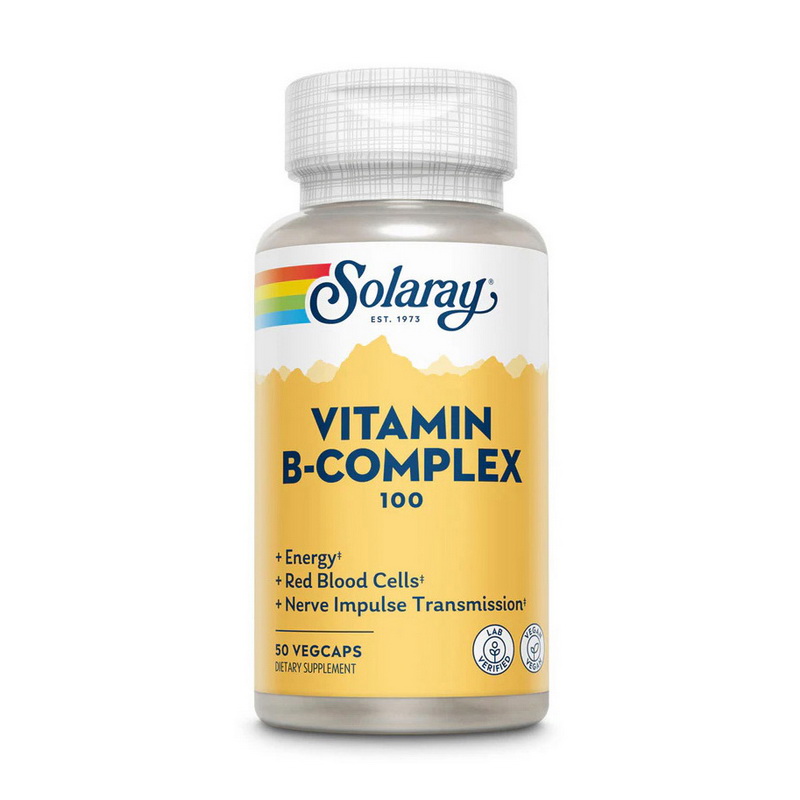 Vitamin B-Complex 100 (50 veg caps) Vitamin B-Complex 100 (50 veg caps)