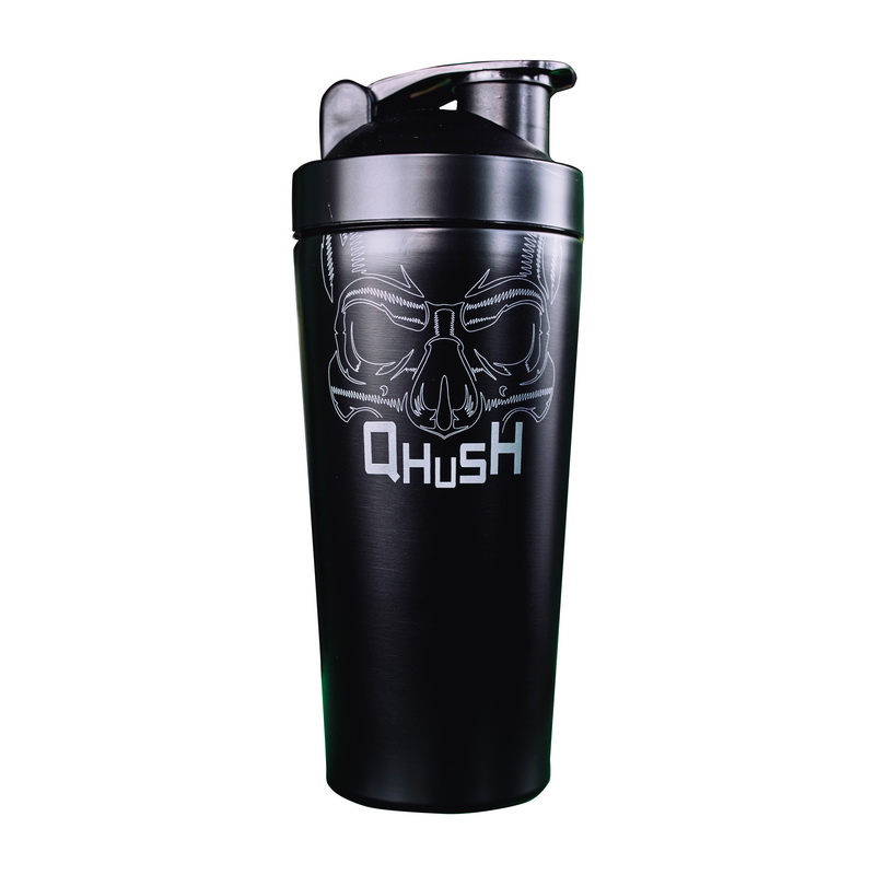 Qhush Steel Shaker Black (750 ml) Qhush Steel Shaker Black (750 ml)