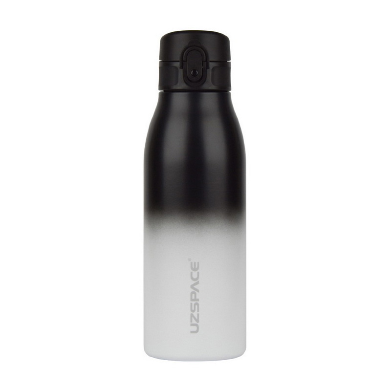 Iron Gradient Waterboottle 4203 Black/White (600 ml) Iron Gradient Waterboottle 4203 Black/White (600 ml)