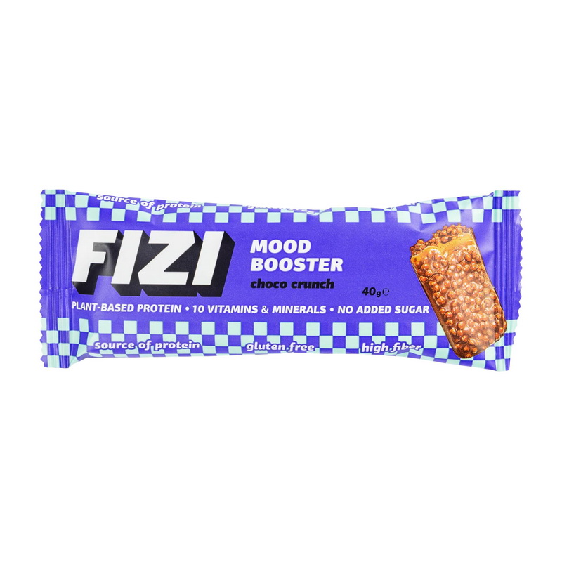 Fizi Mood Booster Bar Choco Crunch (1 x 40 g) Fizi Mood Booster Bar Choco Crunch (1 x 40 g)