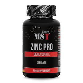Zinc Pro Bisglycinate Chelate (60 tabs) Zinc Pro Bisglycinate Chelate (60 tabs)