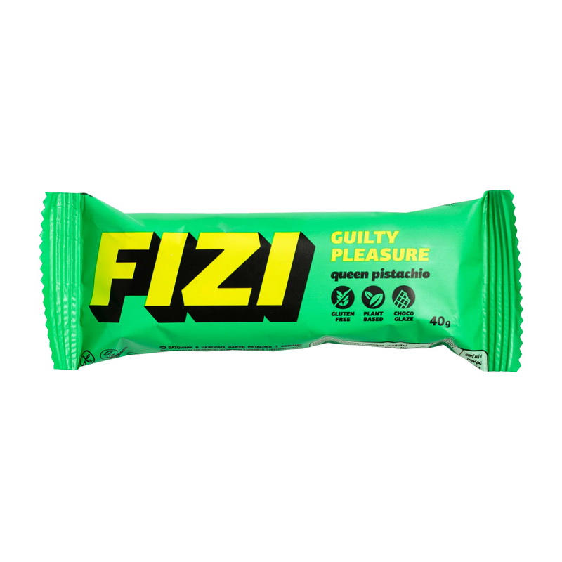 Fizi Guilty Pleasure Bar Queen Pistachio (1 x 40 g) Fizi Guilty Pleasure Bar Queen Pistachio (1 x 40 g)