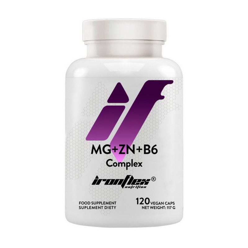 Mg+Zn+B6 Complex 375 mg (120 veg caps) Mg+Zn+B6 Complex 375 mg (120 veg caps)