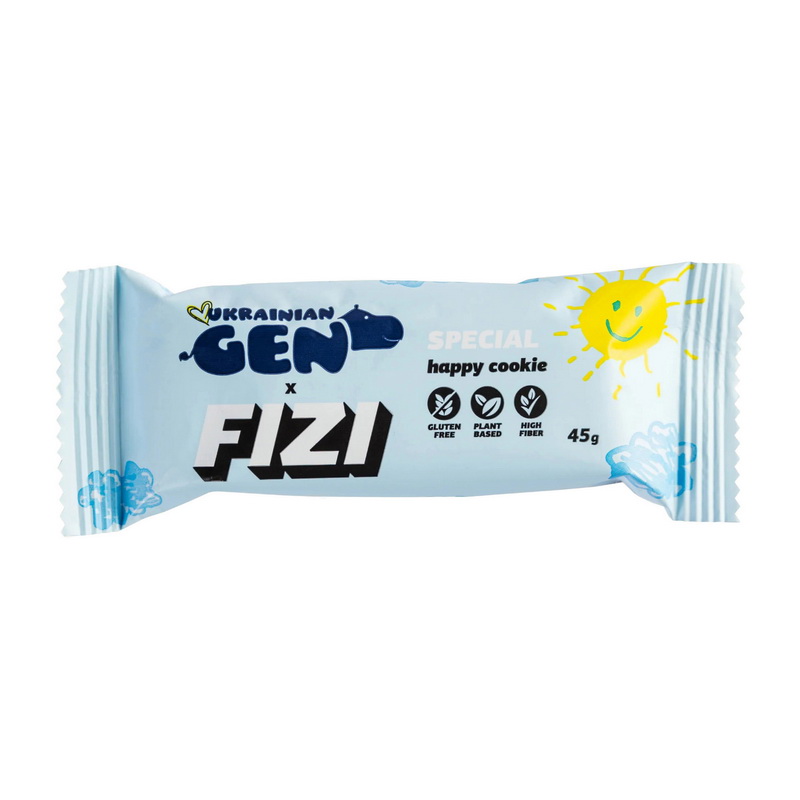 Fizi Guilty Pleasure Bar Special Happy Cookie (1 x 45 g) Fizi Guilty Pleasure Bar Special Happy Cookie (1 x 45 g)