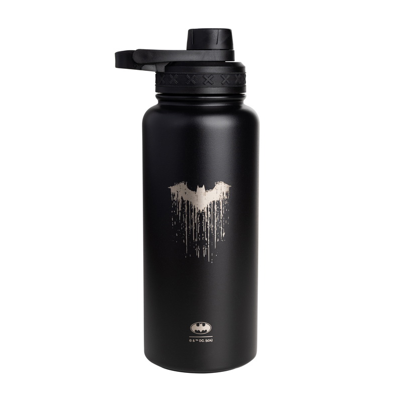 SmartShake Bohtal Insulated Sports Bottle, Batman Logo Drip (960 ml) SmartShake Bohtal Insulated Sports Bottle, Batman Logo Drip (960 ml)