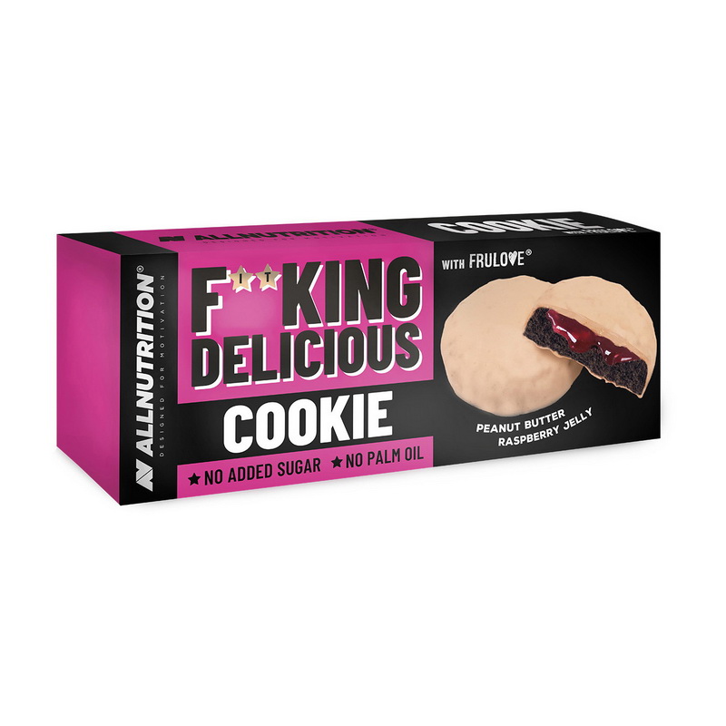 FitKing Delicious Cookie Peanut Butter Raspberry Jelly (128 g) FitKing Delicious Cookie Peanut Butter Raspberry Jelly (128 g)