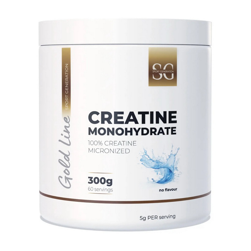 Gold Line Creatine Monohydrate Unflavoured (300 g) Gold Line Creatine Monohydrate Unflavoured (300 g)