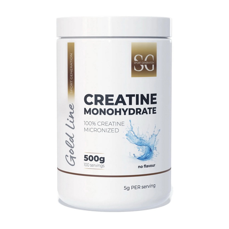 Gold Line Creatine Monohydrate Unflavoured (500 g) Gold Line Creatine Monohydrate Unflavoured (500 g)