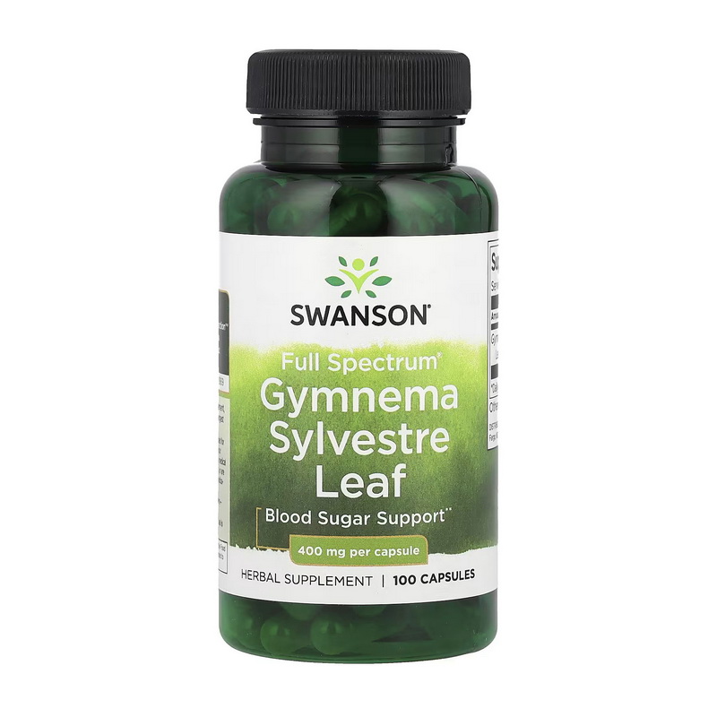 Full Spectrum Gymnema Sylvestre Leaf 400 mg (100 caps) Full Spectrum Gymnema Sylvestre Leaf 400 mg (100 caps)