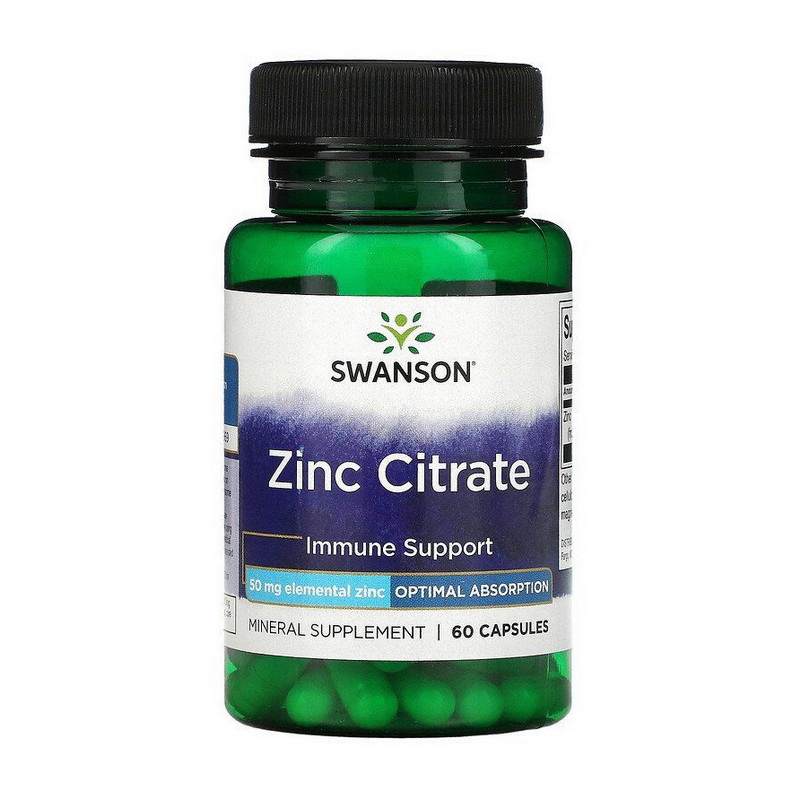 Zinc Citrate 50 mg (60 caps) Zinc Citrate 50 mg (60 caps)