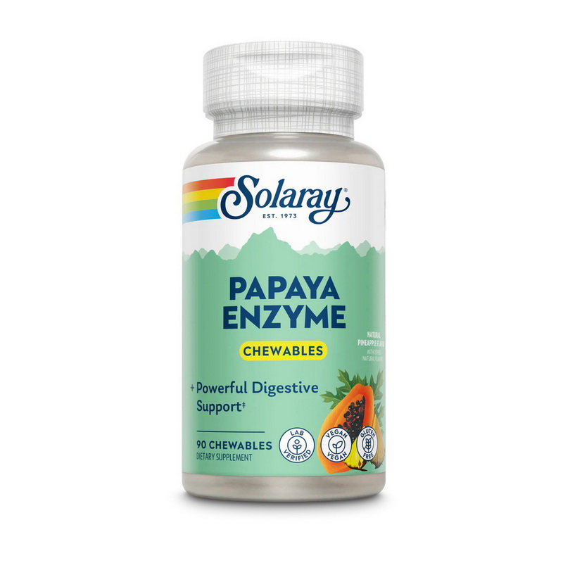 Papaya Enzyme Chewables (90 chew tabs) Papaya Enzyme Chewables (90 chew tabs)