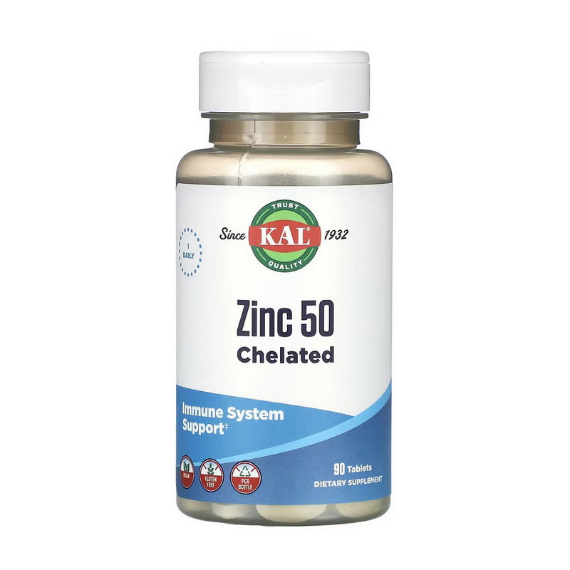 Zinc 50 Chelated (90 tabs) Zinc 50 Chelated (90 tabs)