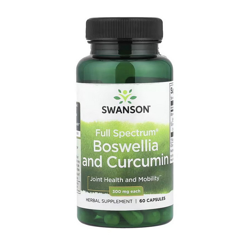 Full Spectrum Boswellia and Curcumin 300 mg (60 caps) Full Spectrum Boswellia and Curcumin 300 mg (60 caps)