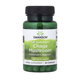 Full Spectrum Chaga Mushroom 400 mg (60 caps)