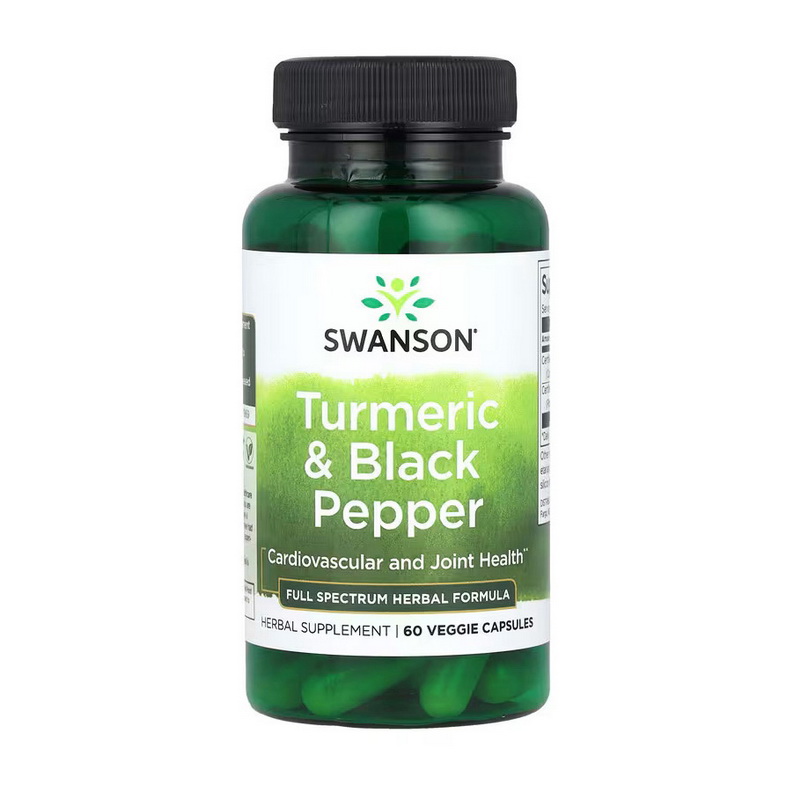 Turmeric & Black Pepper (60 veg caps) Turmeric & Black Pepper (60 veg caps)