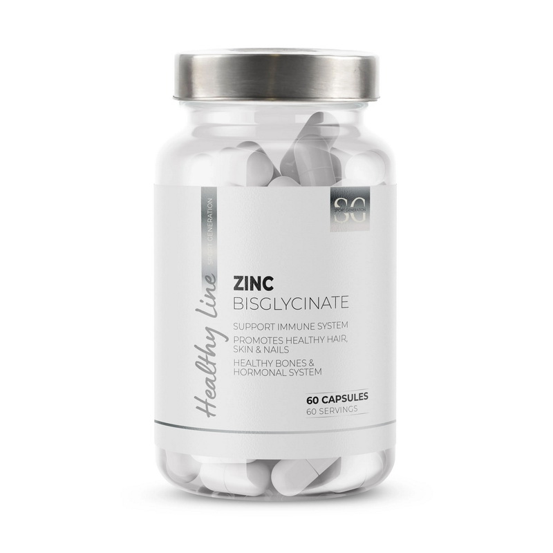 Healthy Line Zinc Bisglycinate (60 caps) Healthy Line Zinc Bisglycinate (60 caps)