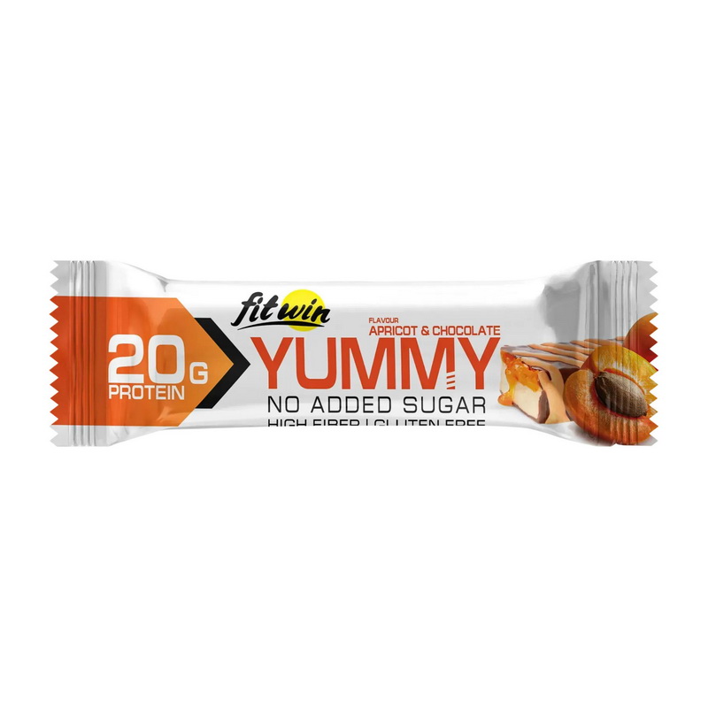 Yummy Bar No Sugar Added Apricot & Chocolate (1 x 55 g) Yummy Bar No Sugar Added Apricot & Chocolate (1 x 55 g)