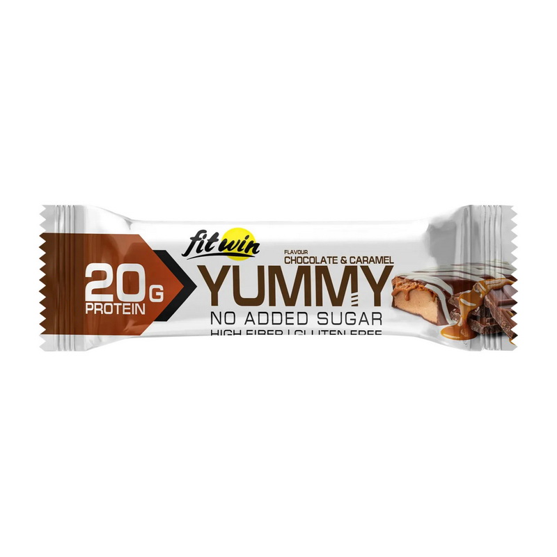 Yummy Bar No Sugar Added Chocolate & Caramel (1 x 55 g) Yummy Bar No Sugar Added Chocolate & Caramel (1 x 55 g)