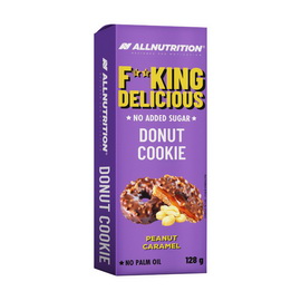 FitKing Delicious Donut Cookie Peanut Caramel (128 g)