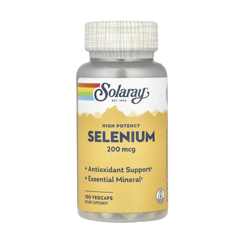 Selenium 200 mcg High Potency (100 veg caps) Selenium 200 mcg High Potency (100 veg caps)