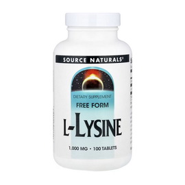 L-Lysine 1000 mg (100 tabs)