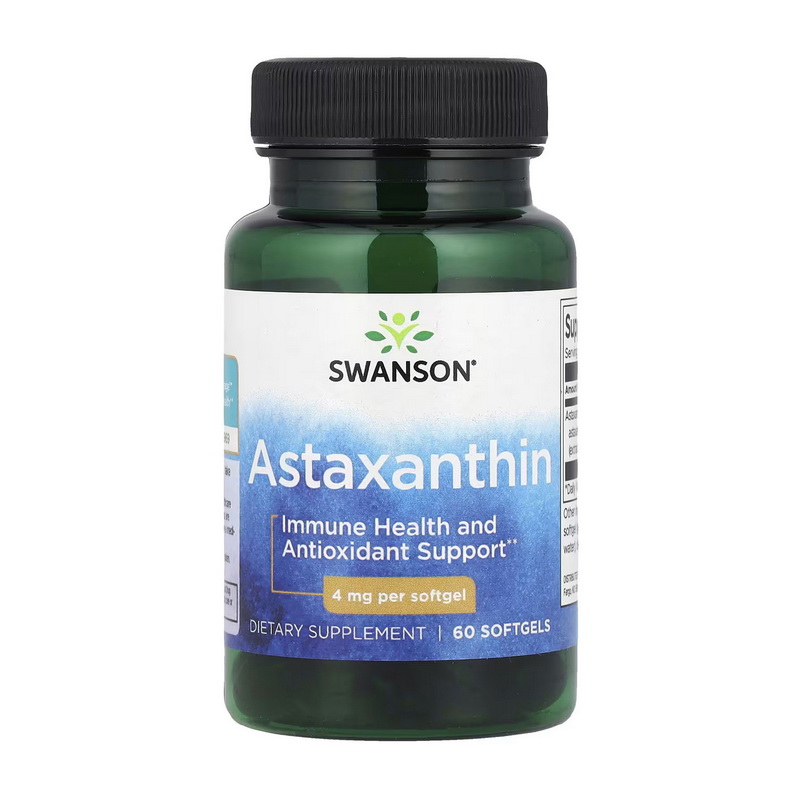 Astaxanthin 4 mg (60 softgels) Astaxanthin 4 mg (60 softgels)