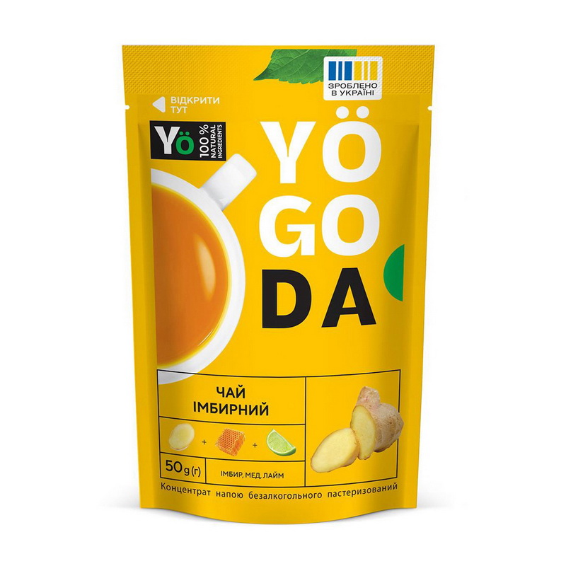 Yogoda Чай імбирний (1 x 50 g) Yogoda Чай імбирний (1 x 50 g)