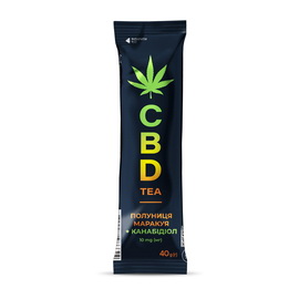 Yogoda CBD Чай полуниця, маракуя + канабідіол (1 x 40 g)