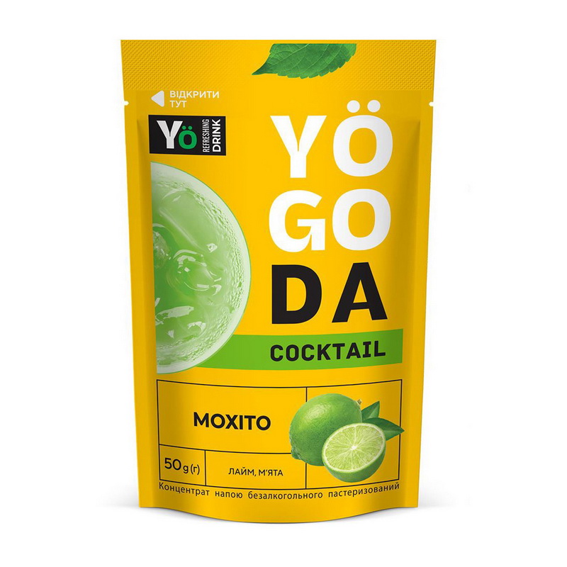 Yogoda Cocktail Мохіто (1 x 50 g) Yogoda Cocktail Мохіто (1 x 50 g)