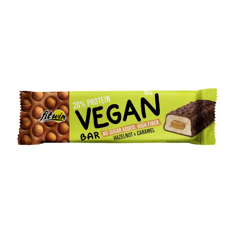 20% Vegan Bar Hazelnut & Caramel (1 x 50 g) 20% Vegan Bar Hazelnut & Caramel (1 x 50 g)