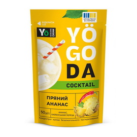 Yogoda Cocktail Пряний ананас (1 x 50 g)