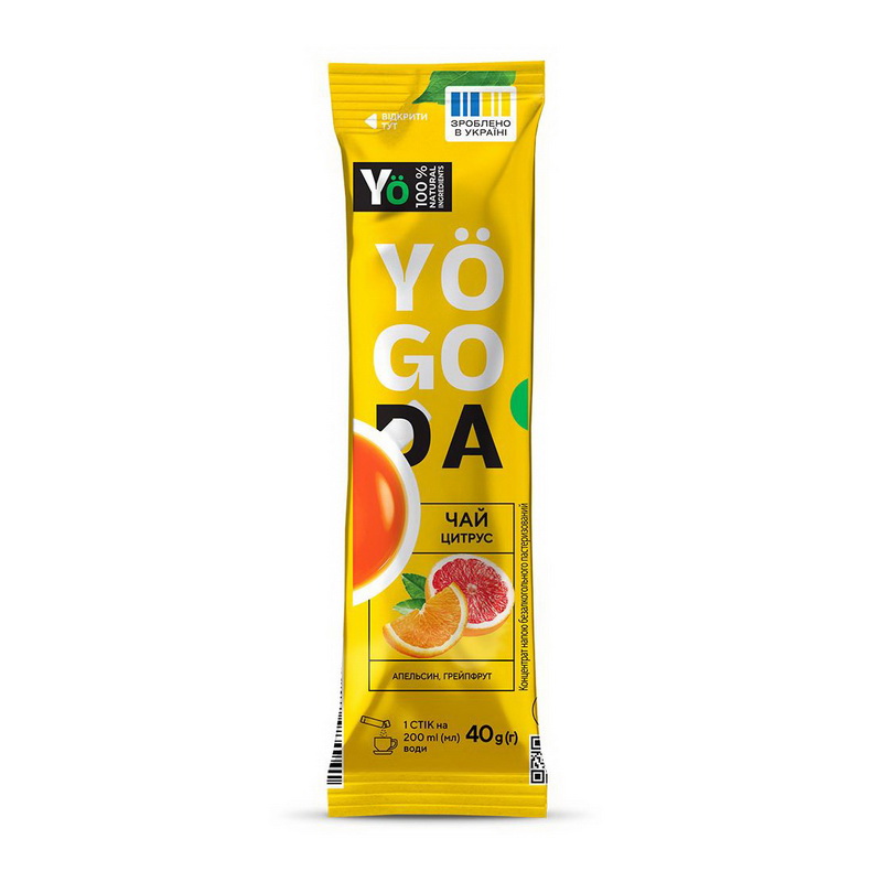 Yogoda Чай цитрус (1 x 40 g) Yogoda Чай цитрус (1 x 40 g)