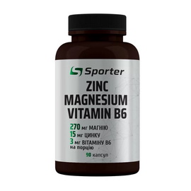 Zinc Magnesium Vitamin B6 (90 caps)