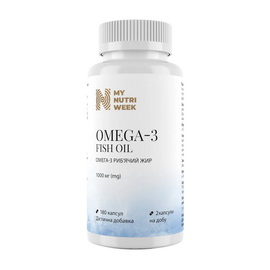 Omega-3 Fish Oil 1000 mg (180 caps) Omega-3 Fish Oil 1000 mg (180 caps)