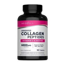 Grassfed Collagen Peptides + C & Biotin (90 tabs) Grassfed Collagen Peptides + C & Biotin (90 tabs)