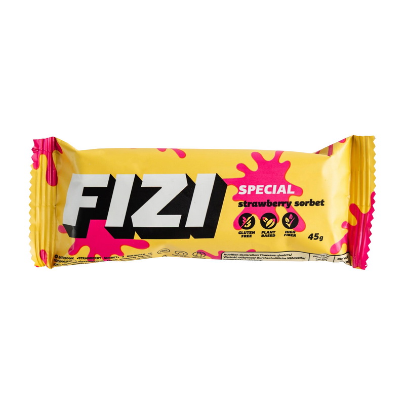 Fizi Guilty Pleasure Bar Special Strawberry Sorbet (1 x 45 g) Fizi Guilty Pleasure Bar Special Strawberry Sorbet (1 x 45 g)