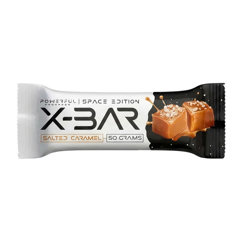 X-Bar 30% Protein Space Edition Salted Caramel (1 x 50 g) X-Bar 30% Protein Space Edition Salted Caramel (1 x 50 g)