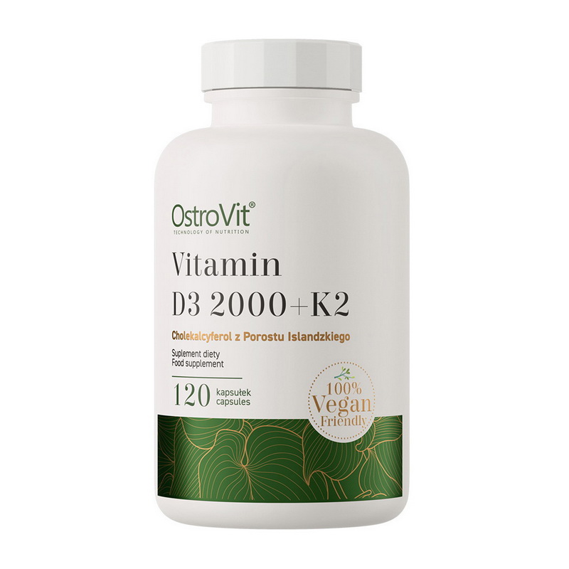 Vitamin D3 2000 + K2 (120 caps) Vitamin D3 2000 + K2 (120 caps)