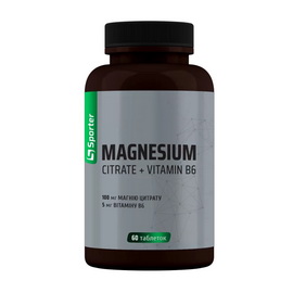Magnesium Citrate + Vitamin B6 (60 tabs) Magnesium Citrate + Vitamin B6 (60 tabs)