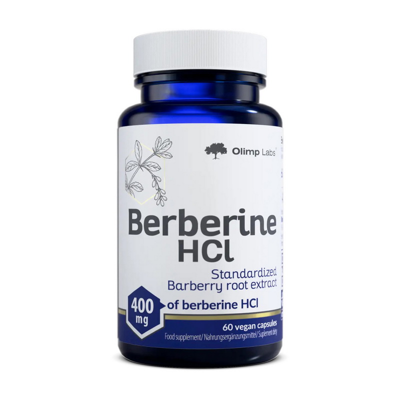Berberine HCL 400 mg (60 veg caps) Berberine HCL 400 mg (60 veg caps)