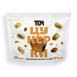 Цукерки з фісташковою пастою та катаїфі в молочному шоколаді (180 g)